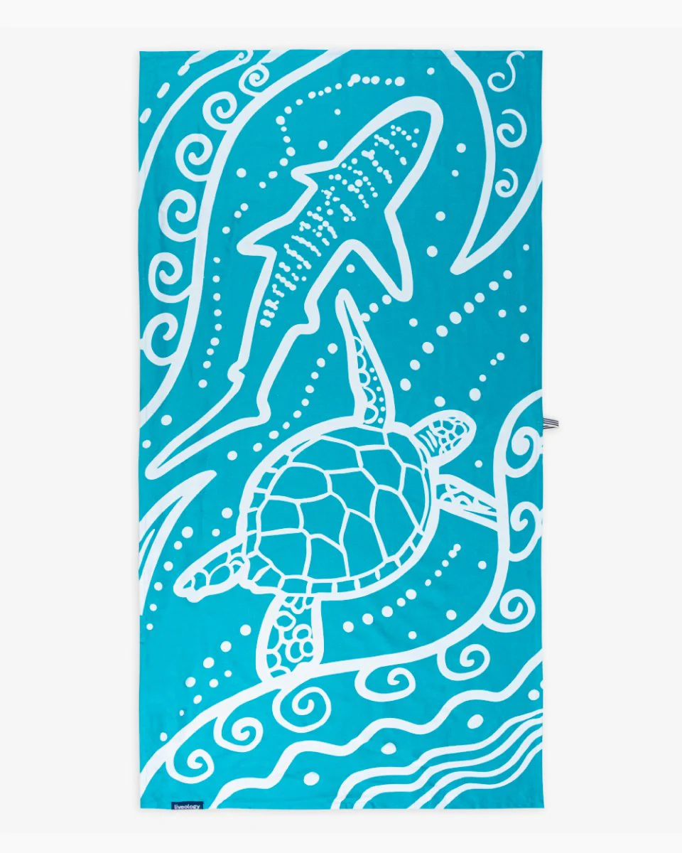 Bamboo Cotton Beach Towels